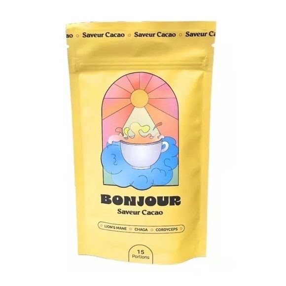 Bonjour boisson saveur Cacao - sachet de 90g (15 portions)