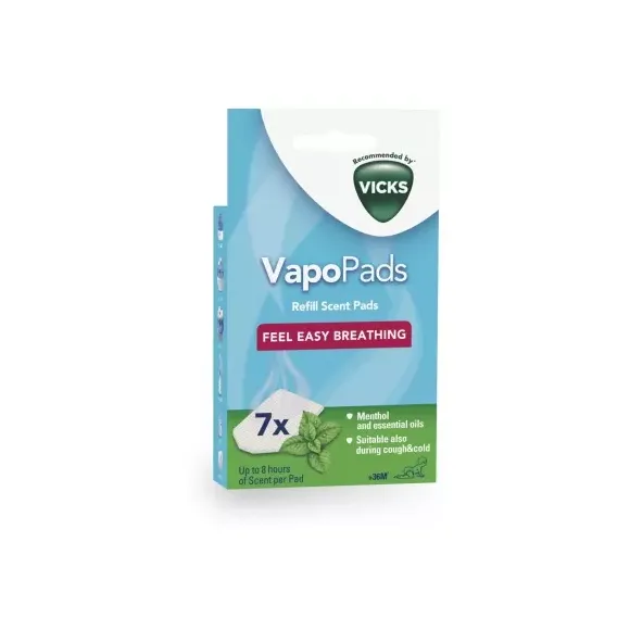 VapoPads recharges pour inhaler Vicks - lot de 7 pads