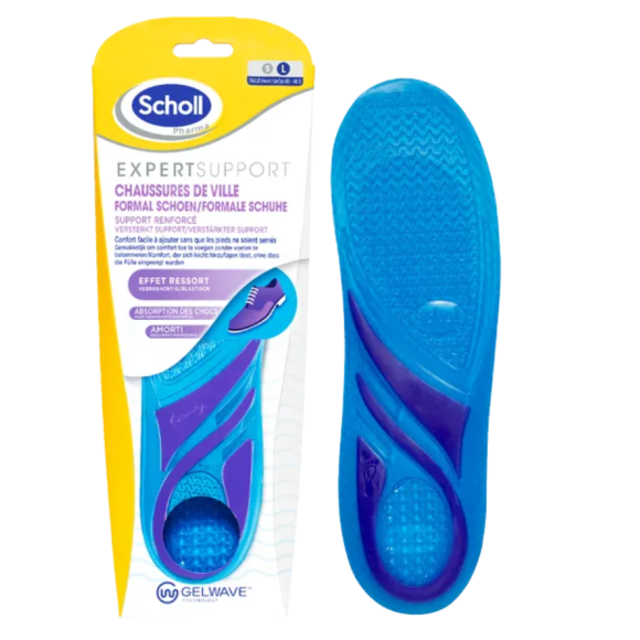 Expert support semelles chaussures de ville taille L Scholl - 1 paire de semelles