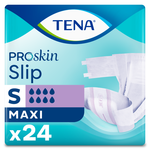 Proskin Slip Couches adultes maxi taille S Tena - sachet de 24 changes complets