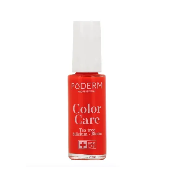 Color Care Vernis à ongles Orange mangue 227 Poderm - flacon de 8ml