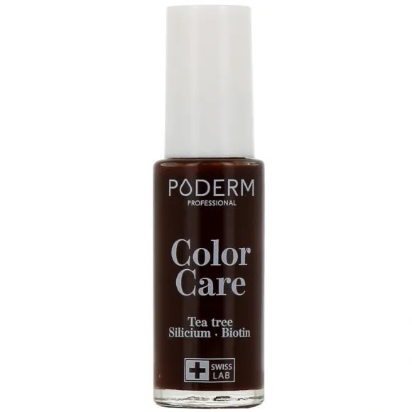 Color Care Vernis à ongles Brun 833 Poderm - flacon de 8ml