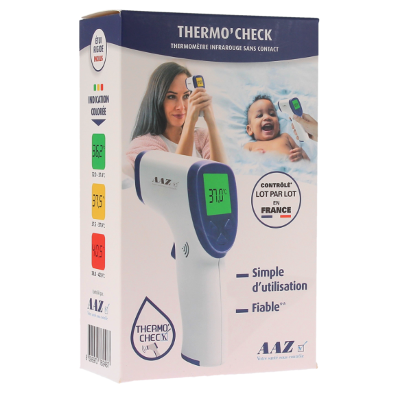 Thermo'check thermomètre infrarouge AAZ - un thermomètre