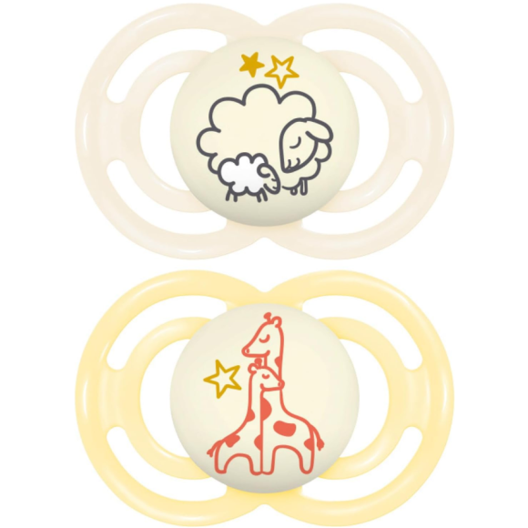 Perfect nuit sucette 18mois+ Mam - 2 sucettes