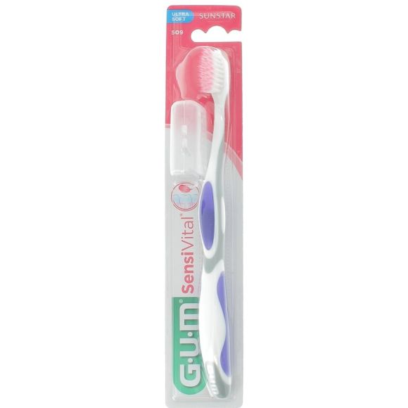 Brosse à dents Sensivital sunstar ultra souple Gum - une brosse à dents